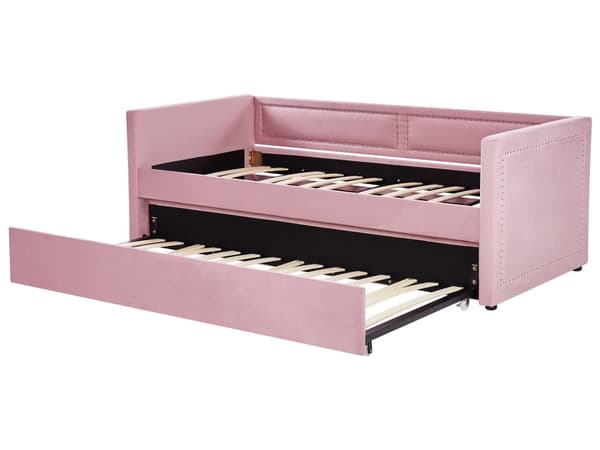 Dagbädd Sängram Rosa Manchester 90 x 200 cm Säng Glam
