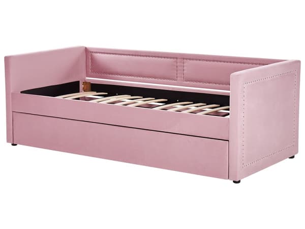 Dagbädd Sängram Rosa Manchester 90 x 200 cm Säng Glam