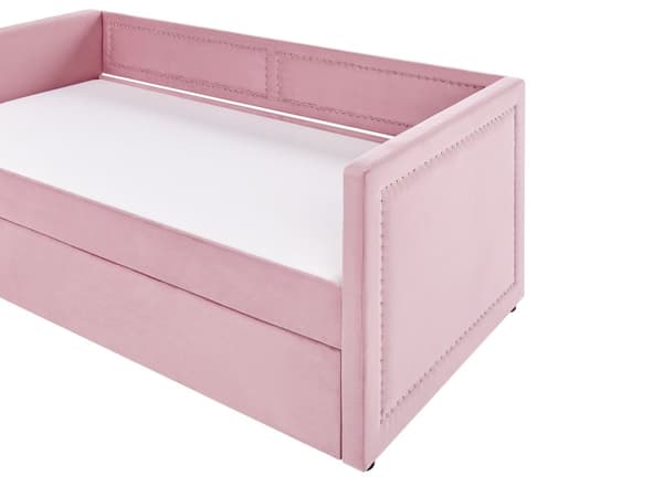 Dagbädd Sängram Rosa Manchester 90 x 200 cm Säng Glam