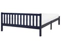 Miniatyrbillede 5 af 11: Seng med Ramme Blå Fyrretræ 140 x 200 cm Skandinavisk Stil