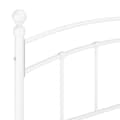 Miniatyrbillede 6 af 8: vidaXL sengestel 160x200 cm metal hvid change1