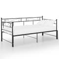 Pikkukuva 3 / 11: vidaXL Vuodesohvan runko musta metalli 90x200 cm