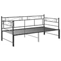 Pikkukuva 4 / 11: vidaXL Vuodesohvan runko musta metalli 90x200 cm