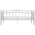 Pikkukuva 5 / 9: vidaXL Sohvasängyn runko harmaa metalli 90x200 cm
