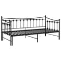 Pikkukuva 6 / 11: vidaXL Vuodesohvan runko musta metalli 90x200 cm