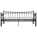 Pikkukuva 8 / 11: vidaXL Vuodesohvan runko musta metalli 90x200 cm