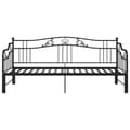 Pikkukuva 8 / 11: vidaXL Vuodesohvan runko musta metalli 90x200 cm