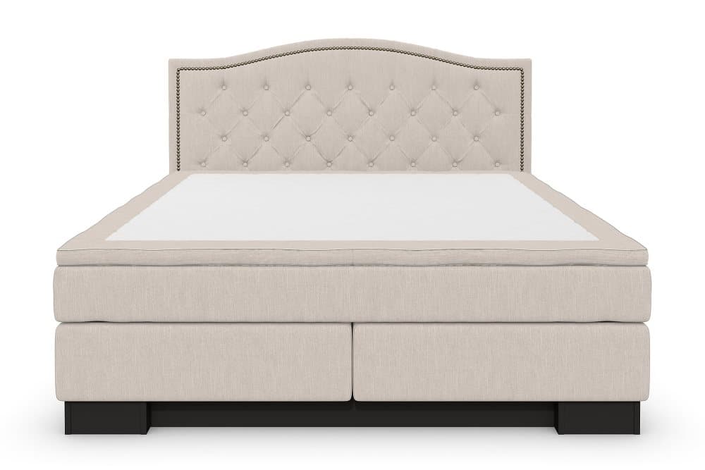 SINNEBO Sängpaket 180 + SURI Topp Sänggavel Beige
