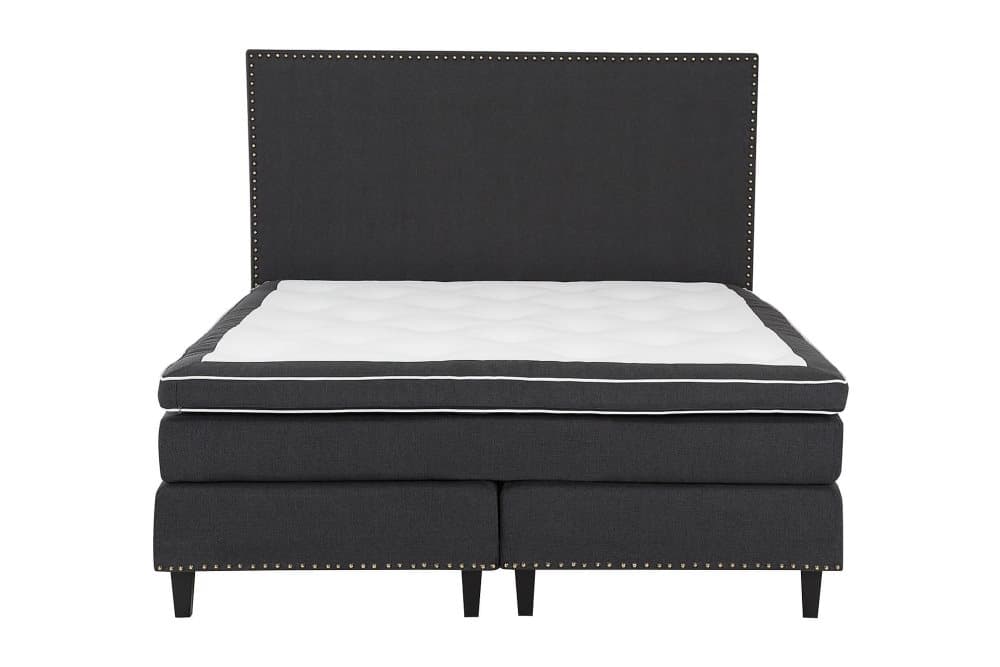 BELLINO Kontinentalsäng 180 Svart