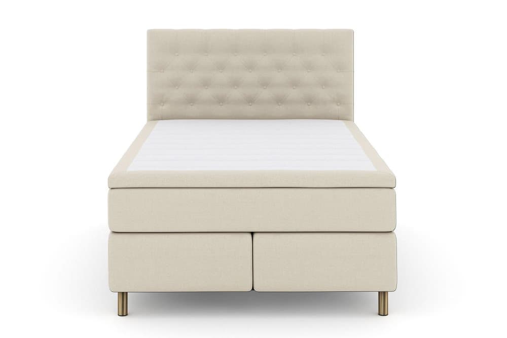 LEXI No 4 Kontinentalsäng 140 Medium Beige/Koppar