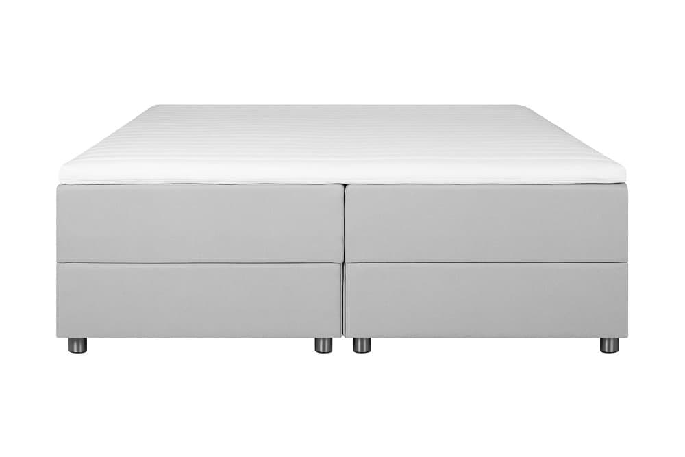 JOLLY Förvaringssäng 160x200 cm Ljusgrå