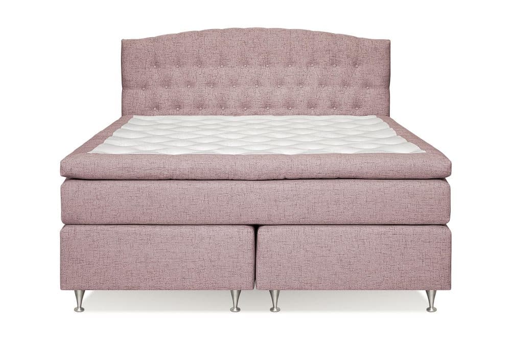 STACIA Kontinentalsäng 180x200 Fast Rosa