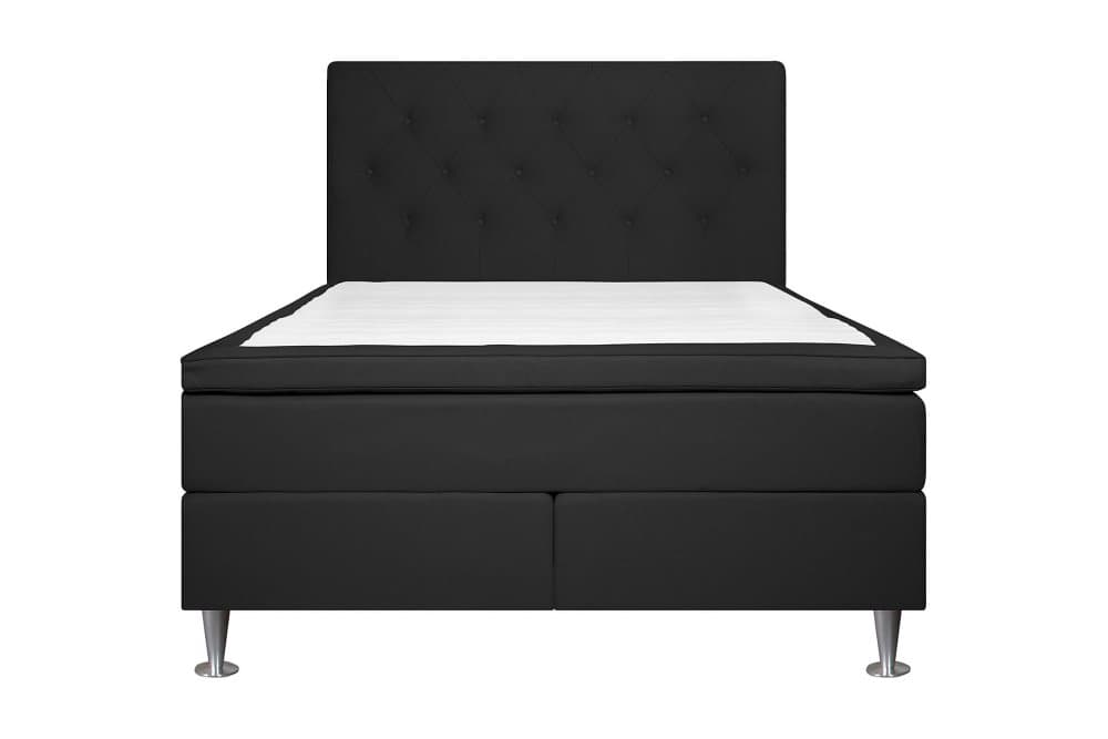 NORRBYGDEN Kontinentalsäng 140x200 Mörkgrå