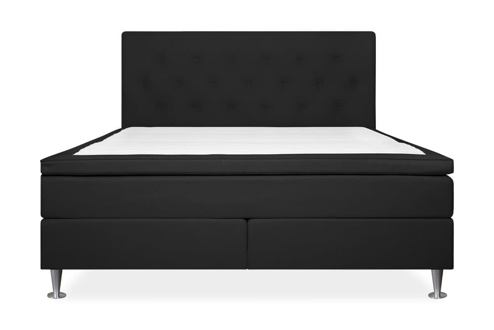 NORRBYGDEN Kontinentalsäng 160x200 Mörkgrå