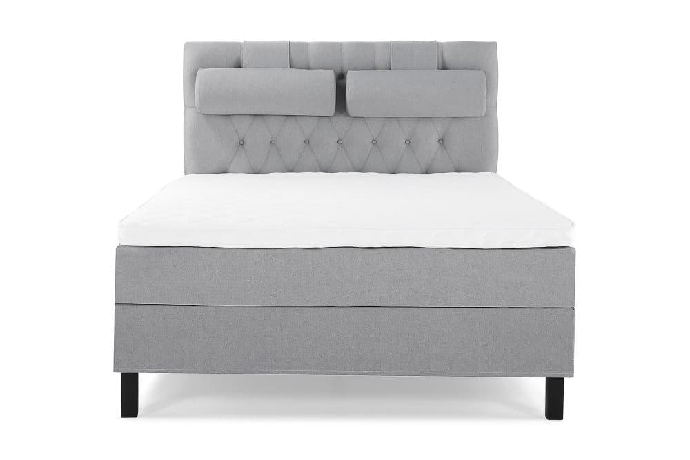 HAPPY 140 Kontinentalsäng Mellangrå