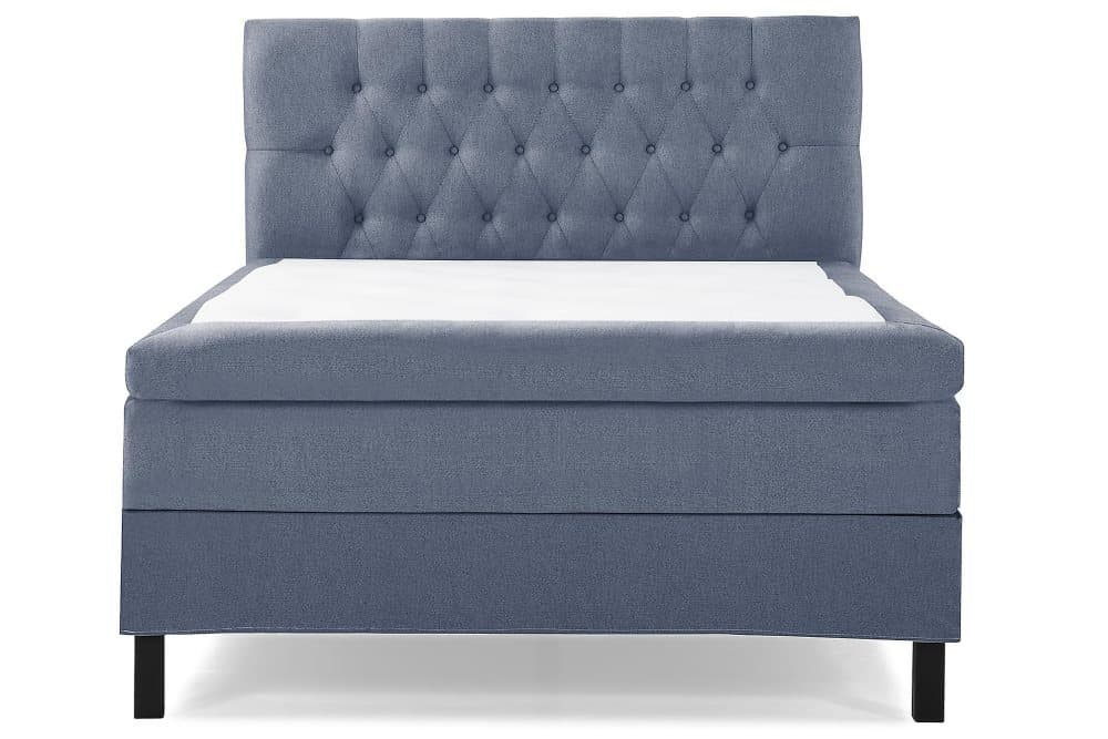 HAPPY Sängpaket 140 Polyeter Mörkblå