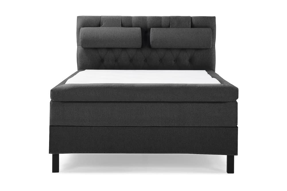 HAPPY Kontinentalsängspaket 140 Svart/Grå