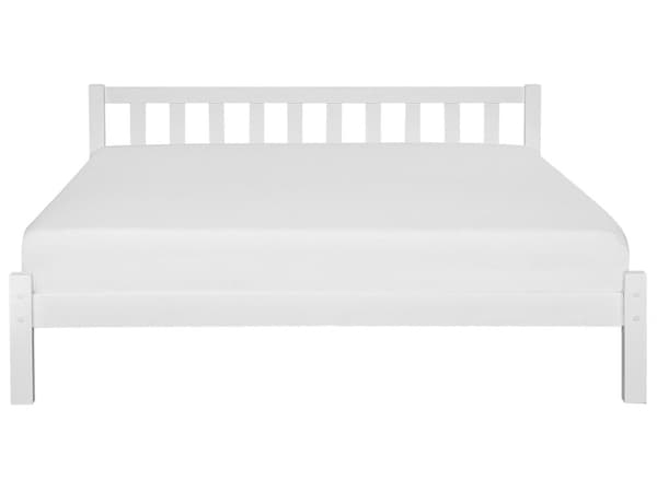 Seng med Stel Hvid Fyrretræ 180 x 200 cm Skandinavisk Stil