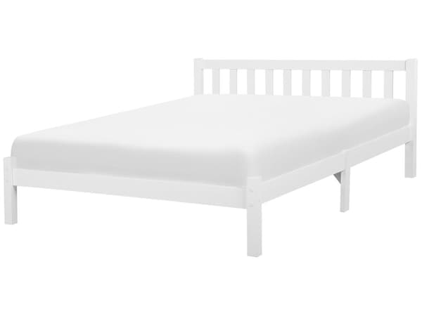Seng med Stel Hvid Fyrretræ 180 x 200 cm Skandinavisk Stil