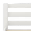Miniatyrbilde 6 av 7: vidaXL Sengeramme hvit heltre furu 120x200 cm