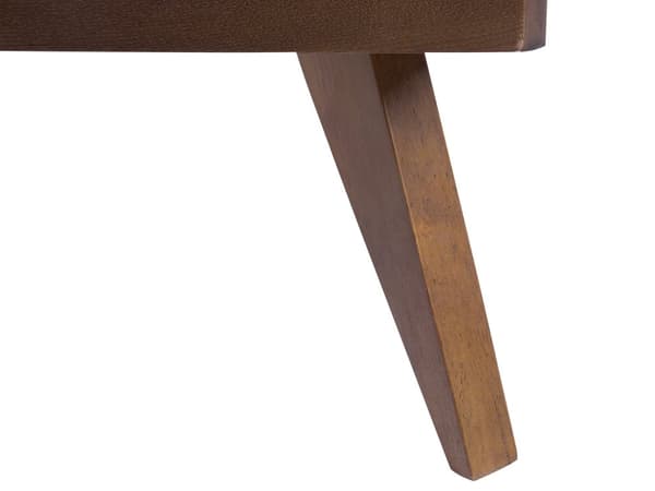 Seng Mørkt Træ Grå Polyester 160 x 200 cm Dobbeltseng med Høj Sengegavl Rustikt Design Soveværelse Træseng med Koniske Ben Inspiration