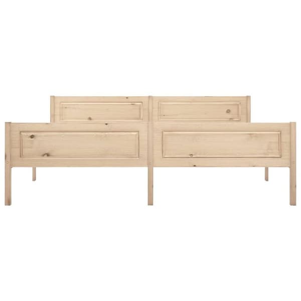 vidaXL sengestel 180x200 cm massivt fyrretræ
