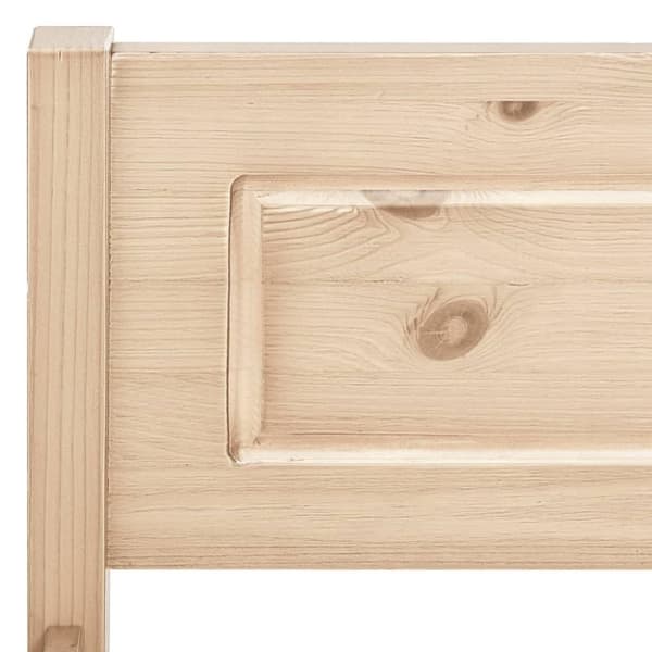 vidaXL Sengeramme heltre furu 180x200 cm