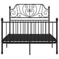 Miniatyrbillede 3 af 6: vidaXL sengestel 120x200 cm metal sort