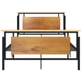 Miniatyrbilde 3 av 6: vidaXL Sengeramme metall 120x200 cm