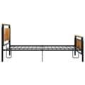 Miniatyrbilde 4 av 6: vidaXL Sengeramme metall 120x200 cm