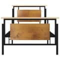 Miniatyrbilde 3 av 6: vidaXL Sengeramme metall 90x200 cm