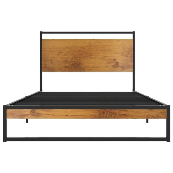 vidaXL Sengeramme metall 90x200 cm