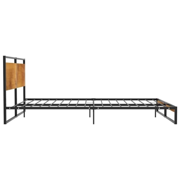 vidaXL Sängynrunko metalli 180x200 cm