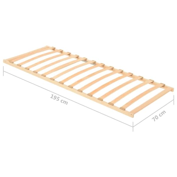 vidaXL Ribbotten med 13 ribbor 70x200 cm