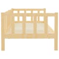 Miniatyrbilde 7 av 10: vidaXL Dagseng 90x200 cm heltre furu