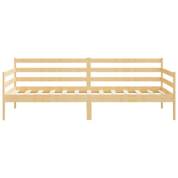 vidaXL Dagseng 90x200 cm heltre furu