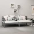 Miniatyrbillede 3 af 10: vidaXL daybed 90x200 cm massivt fyrretræ grå