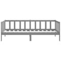 Miniatyrbillede 6 af 10: vidaXL daybed 90x200 cm massivt fyrretræ grå