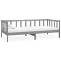 Miniatyrbillede 1 af 10: vidaXL daybed 90x200 cm massivt fyrretræ grå