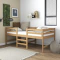 Miniatyrbild 7 av 8: vidaXL Säng medelhög honungsbrun massiv furu 90x200 cm
