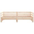 Miniatyrbillede 6 af 9: vidaXL daybed med udtræk 2x(90x200) cm massivt fyrretræ