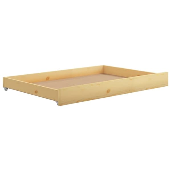 vidaXL daybed med udtræk 2x(90x200) cm massivt fyrretræ