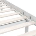 Miniatyrbilde 8 av 10: vidaXL Sengeramme hvit heltre furu 160x200 cm