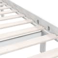 Miniatyrbillede 8 af 10: vidaXL sengeramme 180x200 cm Super King massivt fyrretræ hvid