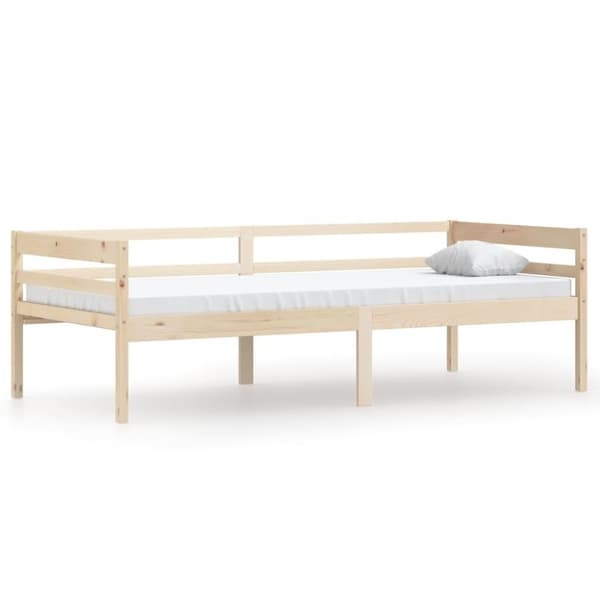 vidaXL Sengeramme heltre furu 90x200 cm