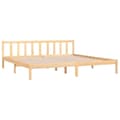 Miniatyrbilde 4 av 10: vidaXL Sengeramme heltre furu 200x200 cm