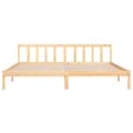 Miniatyrbilde 5 av 10: vidaXL Sengeramme heltre furu 200x200 cm