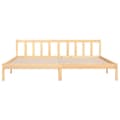 Miniatyrbilde 5 av 10: vidaXL Sengeramme heltre furu 180x200 cm Super King