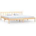 Miniatyrbilde 1 av 10: vidaXL Sengeramme heltre furu 180x200 cm Super King