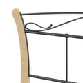 Miniatyrbilde 6 av 9: vidaXL Sengeramme svart metall 120x200 cm